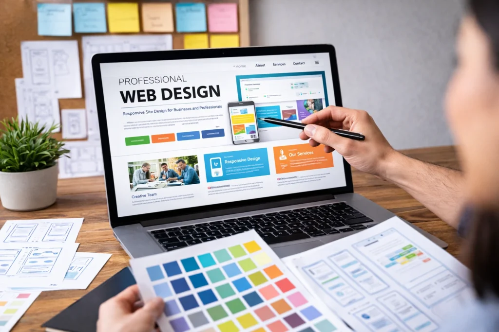 Profesyonel Web Tasarım ve Kullanıcı Deneyimi Tasarımı